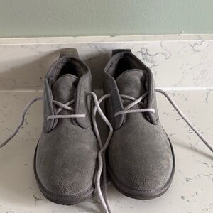 UGG Men's Grey Suede Chukka Boots